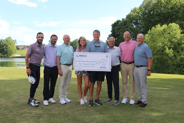 $50,000 Raised by Total Packaging Company’s FREEDOM FOUNDATION Charity Pro-Am to benefit PGA REACH Carolinas