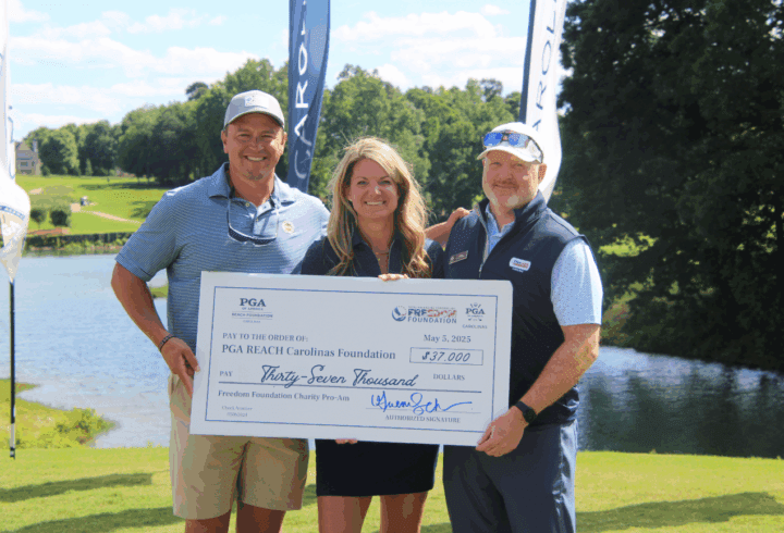 Total Packaging Company Freedom Foundation Raises $37,000 for PGA HOPE!